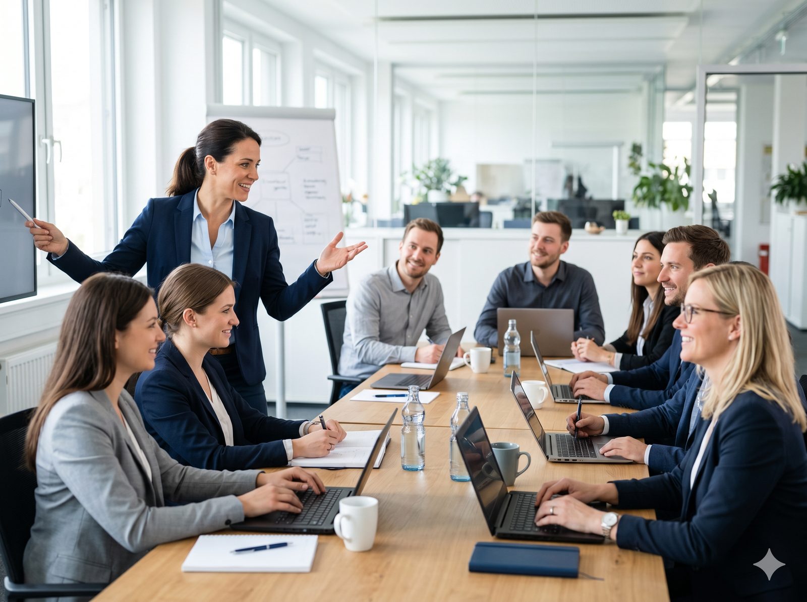 Change Management: Mitarbeitende werden im Umgang mit neuen KI-Werkzeugen geschult